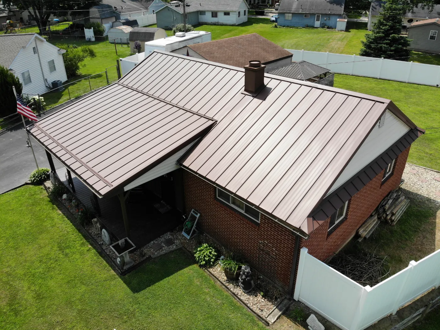 Commercial roof inspection documented in Britton Ridge